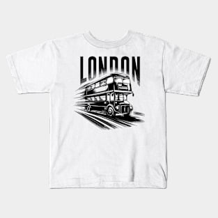 London Bus Kids T-Shirt